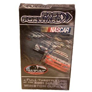 VHS NASCAR Fast Forward - A Full-Throttle Look At The 2001 NASCAR Winston Cup